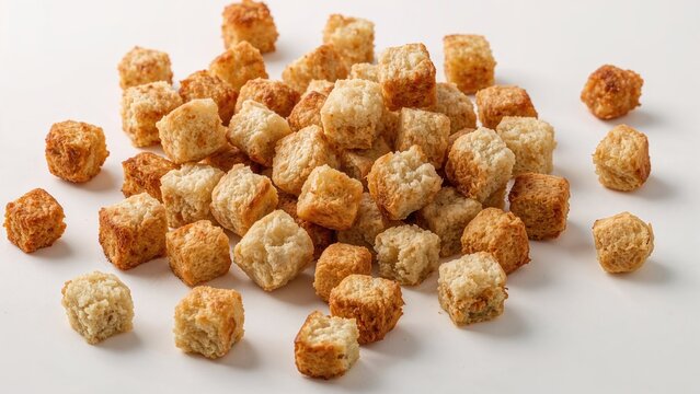 Bits of bread crumbs