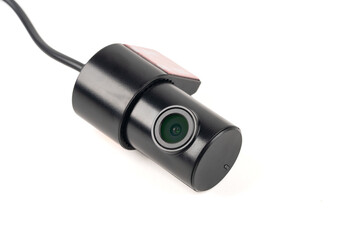 Dash cam isolated on white background