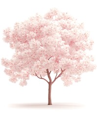 Obraz premium A magnificent cherry blossom tree in full bloom its delicate pink flowers creating a breathtaking display of natural beauty and elegance