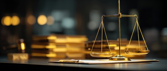 Legal scales balancing privacy regulations with business data usage, surrounded by a protective legal framework, captured in professional office lighting for compliance concept
