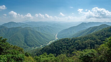 Gorgeous landscape featuring spellbinding mountains