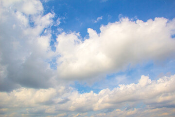 blue sky with clouds