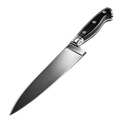 Professional chef's knife for precision cutting in culinary tasks, featuring a sleek design and ergonomic handle.