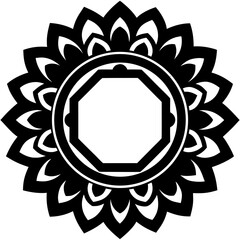 intricately sculpted frame featuring lotus motifs