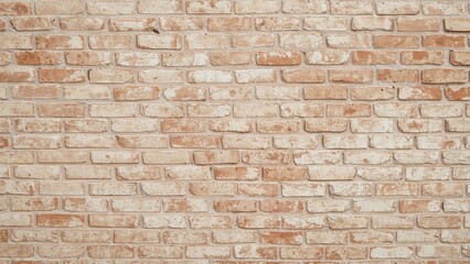 Obraz premium Texture of a bright brick wall up close