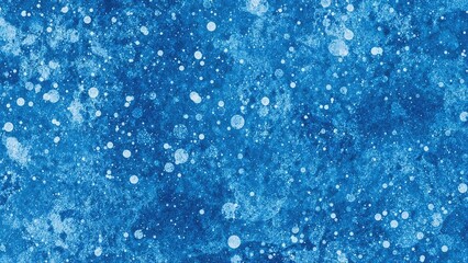 Obraz premium Snow pattern with blue texture