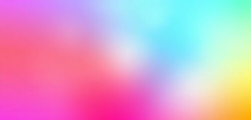 Fototapeta premium Vibrant rainbow gradient backdrop, ideal for summer promotions, bright design, texture design