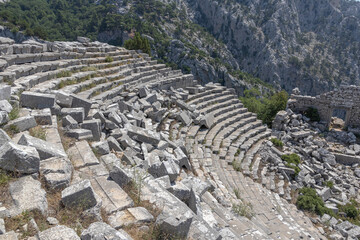 The amphitheater was built in the II century BC according to the classical Roman principle....