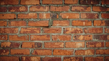 Naklejka premium Textured Concrete and Brick Wallpaper Concept