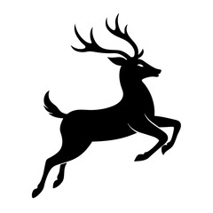 deer silhouette vector