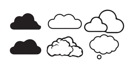 Weather icons. Weather forecast icon set. rainbow, cloud and rain icon. Victor illustration eps 10
