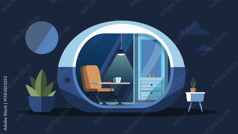 Poster the pods sleek design is enhanced with led lighting creating a calming ambiance for when the freelan