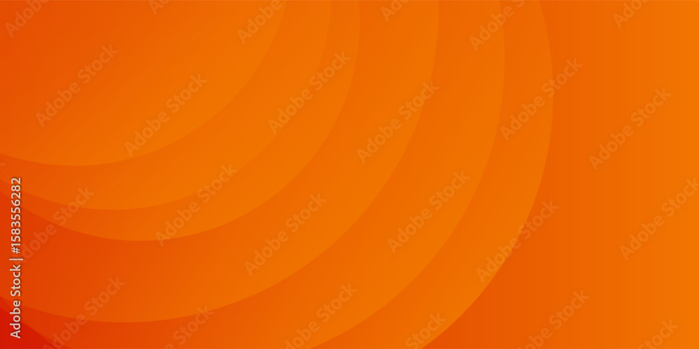 Poster modern orange abstract background with flowing wave lines. dynamic wave. smooth curve lines design e