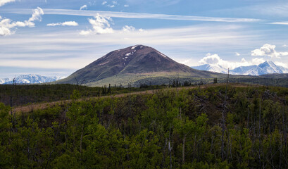 Naklejka premium Donnelly Dome in Alaska