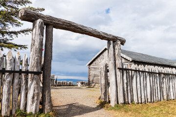 Fuerte Bulnes is a reconstruction of an old historic fort build by the Chileans to establish their presence along the Magellan strait.