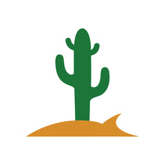 Obraz premium cactus vector illustration