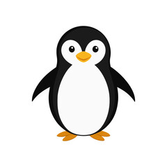 penguin vector art illustration