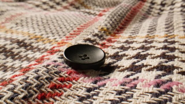 An Elegant Houndstooth Pattern Textile Background that is perfect for Fashion Applications