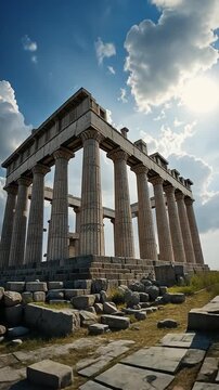 temple of apollo in delphi greece