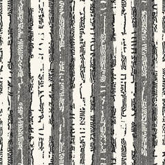 Monochrome Grain Broken Graphic Stripes Pattern