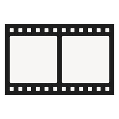 Film frame png sticker, transparent background