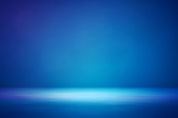Serene Blue Gradient Background: Studio Product Display, Minimalist, Clean, and Modern Design for Corporate Branding.