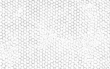Snow-covered Rabitz grid.Abstract background of decorative white pebbles