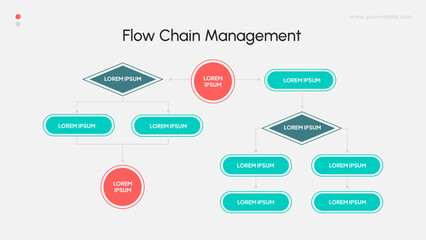 Process and Flow Chart Infographic