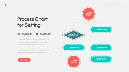 Process and Flow Chart Infographic