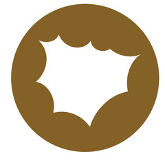Doodle Circle Frame Effect Line Decoration Marking Illustration Doodle Highlights That Can Be Used For Sticker, Icon, Decorative, etc. | Marker aesthetic with brown gold color