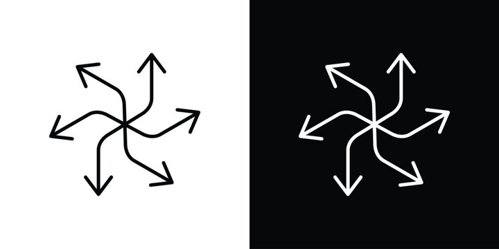 Versatile icon editable concept. editable vector stroke symbols