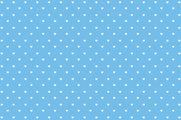 Seamless pattern of small hearts on a light background. Perfect for Valentine's Day designs, romantic designs, fabric prints, wedding stationery and cute backgrounds. Valentines heart seamless pattern