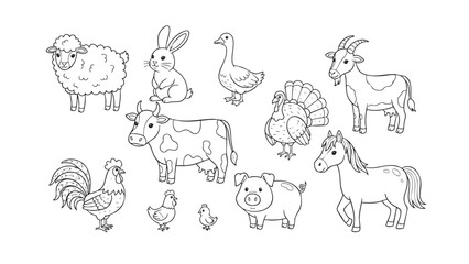 Fototapeta premium Comic style line art with atomic cloud explosion illustrations for design projects