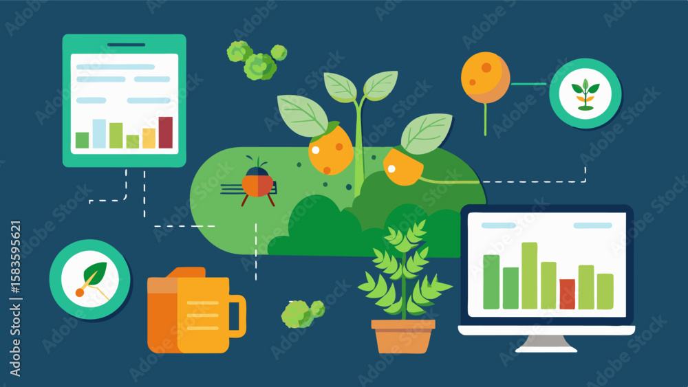 Poster any input or intervention on the crops such as pest control or disease management is logged into the