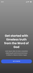 Daily Bible Reading, Scripture Study, Verse Highlights & Prayer Journal App Ui Kit  Template 
