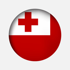 Fototapeta premium tonga flag