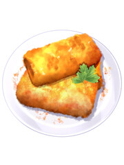 Risol – Indonesian Fried Snack with Vegetables and Vermicelli