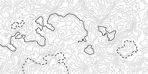 Topographic map vector background with mountain texture and grid.