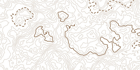 Topographic map vector background with mountain texture and grid.