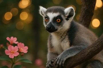 Naklejka premium A Moment of Tranquility in the Wild