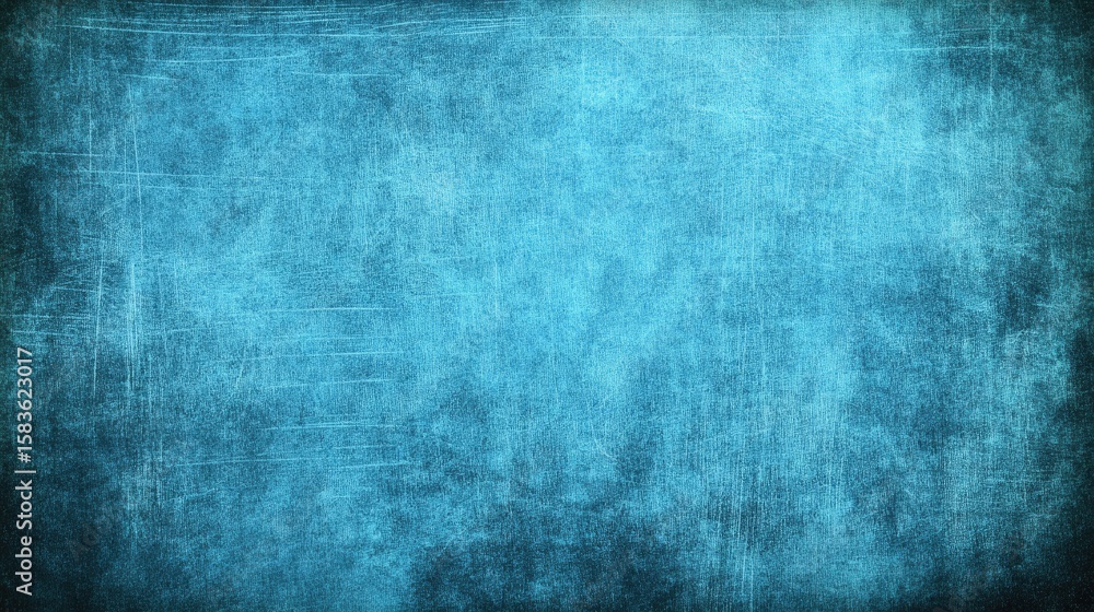 Poster textured blue background with subtle patterns and depth effects