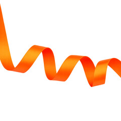 red ribbon isolated on white