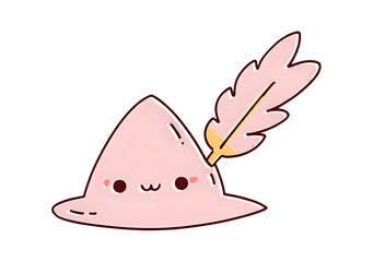 vector illustration of a hat