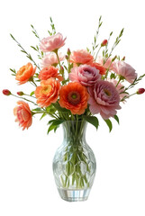 Obraz premium bouquet of roses in vase