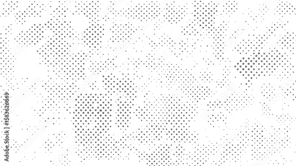 Poster halftone texture overlay background. abstract retro dotted surface with comic style pattern. distres