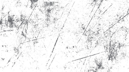 Distressed grunge texture with sharp scratches and gritty dust. High contrast background for vintage surface art and retro design.