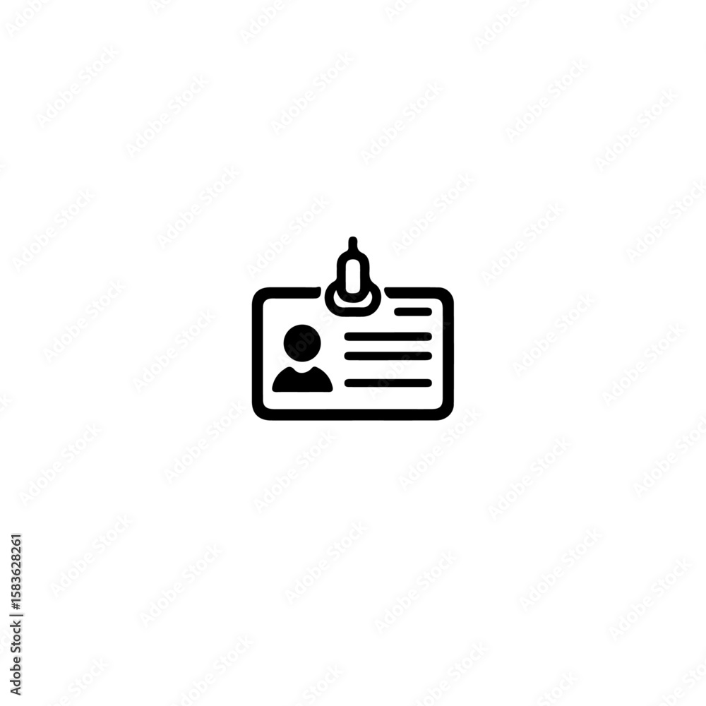 Poster ector illustration with round glossy design for web and icon use