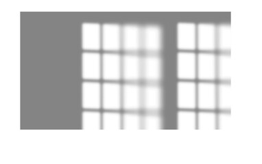 Shade on white background Sun