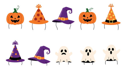 Ghosts and Hats Collection for Festive Celebrations