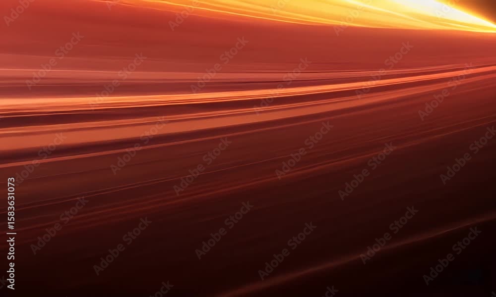 Wall mural abstract flowing light streaks with dynamic motion background